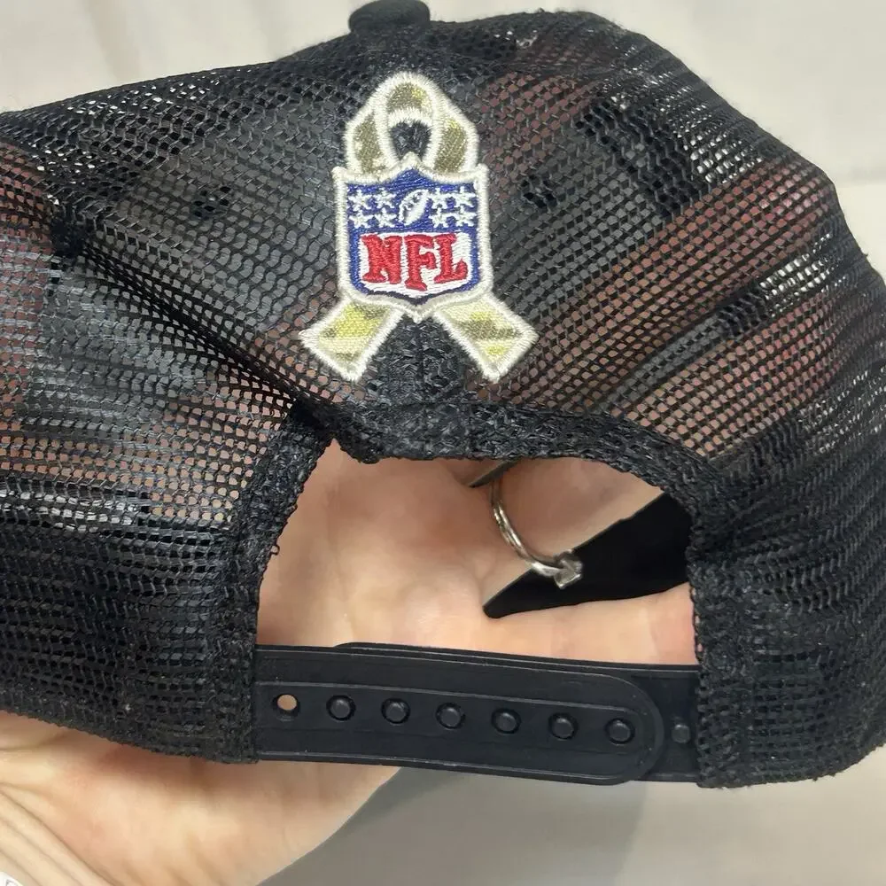 Minnesota Vikings New Era 9Fifty Salute To Service Sideline Cap Mesh Adjustable